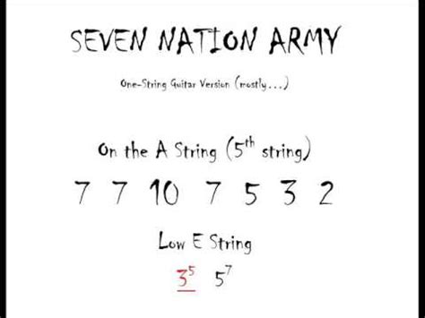  Seven Nation Army  ร็อกดุดันที่สะกดทุกคนด้วยจังหวะหนักแน่นและริฟฟ์กีตาร์อันทรงพลัง