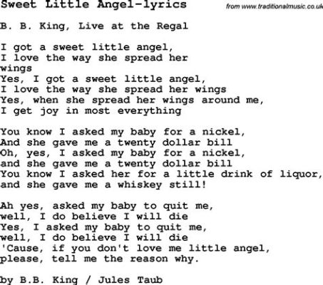 “Sweet Little Angel” ดนตรีบลูส์ที่อบอวลไปด้วยความหิวโหยและเสียง slide guitar ที่ไพเราะ