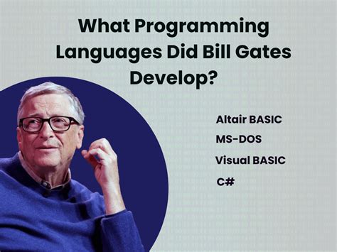 What Programming Languages Did Bill Gates Develop? And Why Do Pineapples Dream of Electric Sheep?